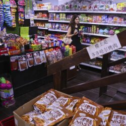 Moscow’s Chocolate eating shoplifter!