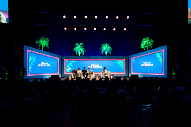 Photo courtesy of Billboard during Billboard Latin Music Week on Monday in Miami (United States). Oct. 21, 2025. EFE/Billboard/EDITORIAL USE ONLY/NOT FOR SALE/ONLY AVAILABLE TO ILLUSTRATE THE ACCOMPANYING NEWS STORY (MANDATORY CREDIT)
