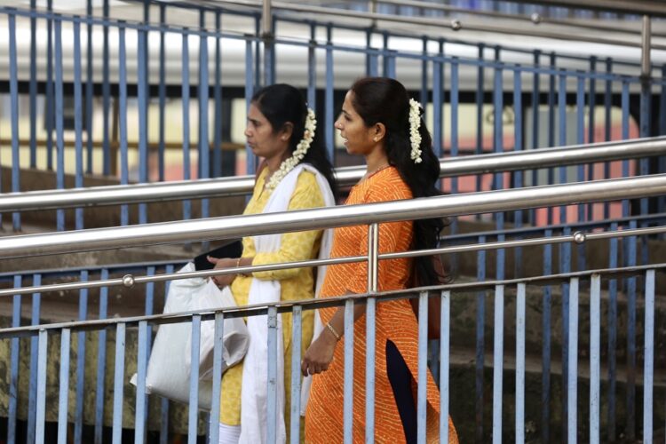 (FILE) Indian women walk in Bangalore, Karnataka state, India. EFE/EPA/JAGADEESH NV