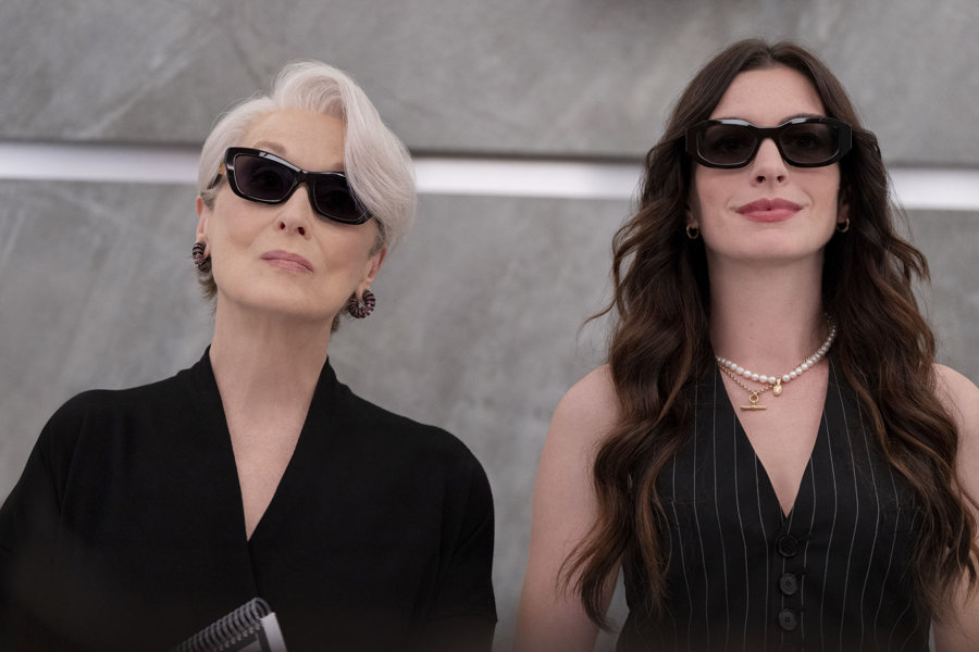 Meryl Streep and Anne Hathaway in David Frankel's 'The Devil Dresses Prada 2'. EFE/Macall Polay / 20 Century Studios