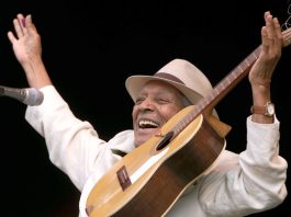 “Son Cubano” proposed by Havana! Francisco Repilado of the famous Cuban music group Compay Segundo peforms on the main stage of the Paleo Festival, in Nyon, Switzerland, Friday, 28 July 2000. EPA PHOTO KEYSTONE/FABRICE COFFRINI/FILE