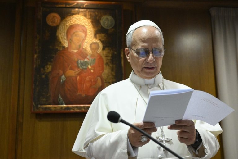 Pope Leo urges Cardinals to seek unity, not ‘promote personal agendas’.