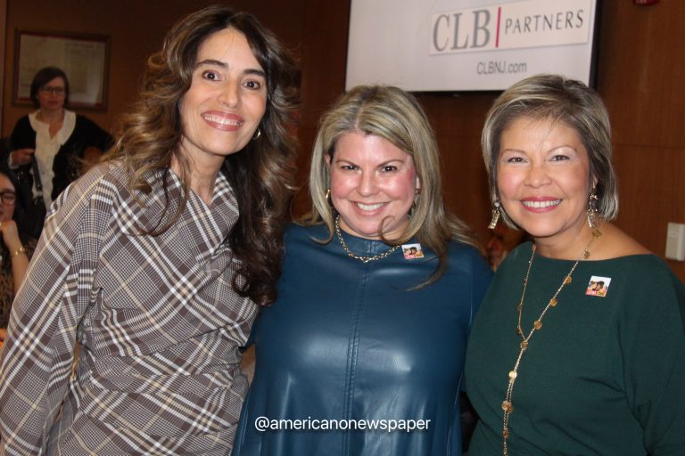 NJ Senate Majority Leader Sen. M. Teresa Ruiz, Laura Matos and Dr. Patricia Campos Medina.