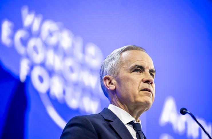 FILE) Canada Prime Minister Mark Carney in Davos, Switzerland, 20 January 2026. EFE/EPA/GIAN EHRENZELLER