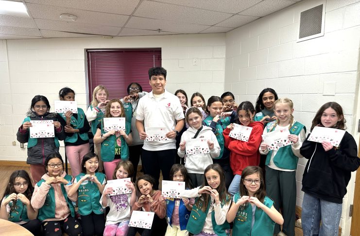 Valentines By Kids, a nonprofit founded by teenager Patrick Kaufmann is marking a major milestone this Valentine’s Day with its first collaboration with Girl Scouts Nation’s Capital.