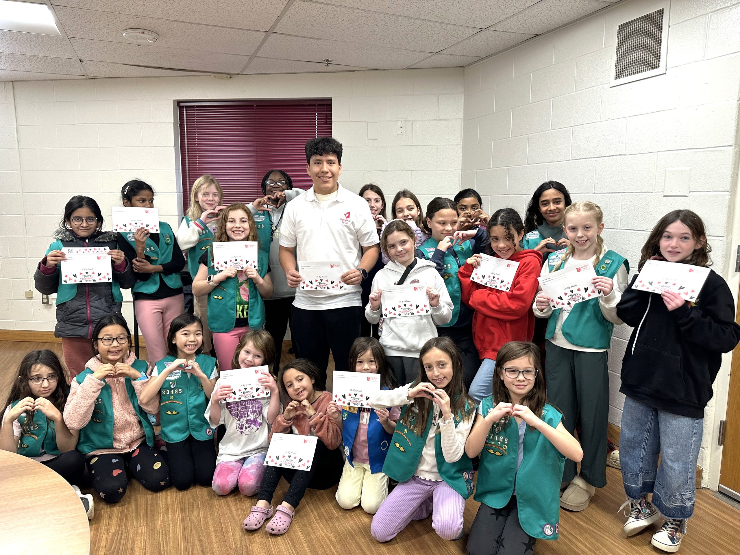 Valentines By Kids, a nonprofit founded by teenager Patrick Kaufmann is marking a major milestone this Valentine’s Day with its first collaboration with Girl Scouts Nation’s Capital.