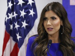 (FILE) US Secretary of Homeland Security Kristi Noem Jul 30, 2025. EFE/ Elvis González