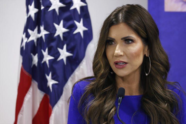 (FILE) US Secretary of Homeland Security Kristi Noem Jul 30, 2025. EFE/ Elvis González