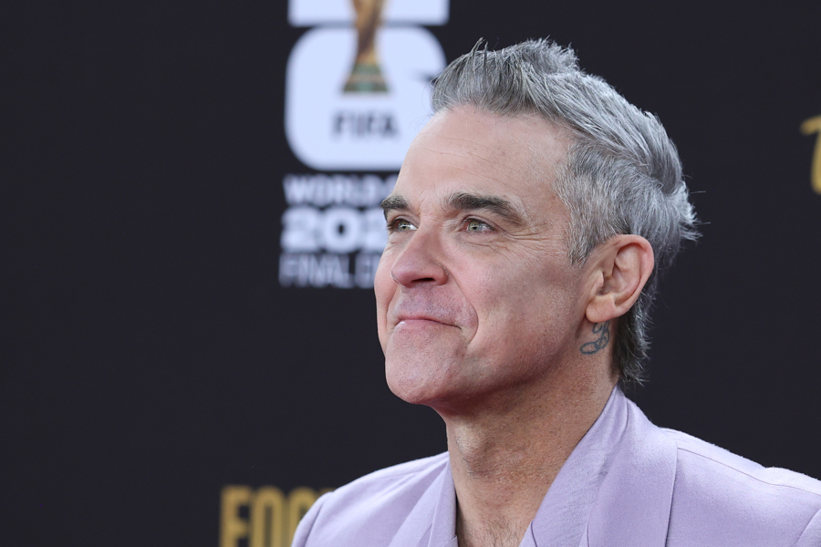 British singer Robbie Williams in a file photo. EFE/Octavio Guzmán