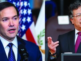 Submarine intercepted with 10 tons of cocaine! (FILE)- US Secretary of State Marco Rubio delivers remarks after being sworn in by US Vice President JD Vance (unseen) in the Vice President's ceremonial office in Washington, DC, USA, 21 January 2025. EFE/EPA/SHAWN THEW / POOL