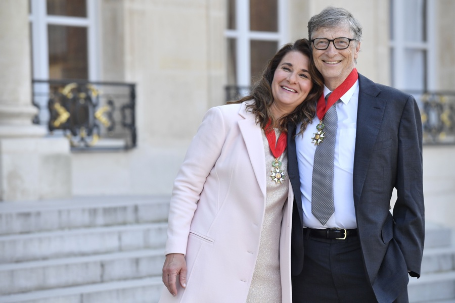 [FILE] Bill and Melinda Gates. EFE-EPA/JULIEN DE ROSA