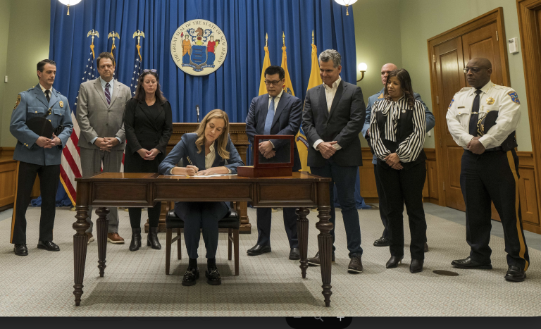 Governor Sherrill Protects New Jerseyans’ Safety!
