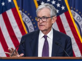 S Federal Reserve Chair Jerome Powell speaks to reporters following the Feds decision to leave interest rates unchanged at the Federal Reserve in Washington, DC, USA, 18 March 2026. EFE/EPA/JIM LO SCALZO