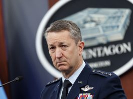 “Friendly Fire” downs 3 US F-15 Fighter Jets over Kuwait! US Chairman Joint Chiefs of Staff Dan Caine speaks during a press briefing at the Pentagon, Washington, DC, US, March 02, 2026. EFE/EPA/WILL OLIVER