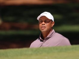 Imagen de archivo de Tiger Woods, involucrado en un accidente de tránsito del que salió ileso pero del que se negó a una prueba de orina. EFE/EPA/JUSTIN LANE