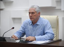 Cuban President Miguel Díaz-Canel Bermúdez stated in a recorded message that "Cuba has held talks with representatives of the US government aimed at finding solutions through dialogue to the differences between the two governments." March 13, 2026. EFE/ Office of the President of Cuba -