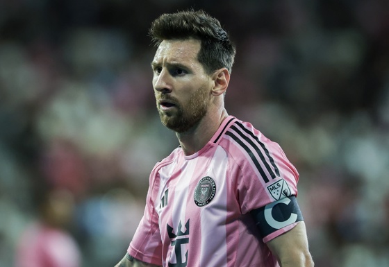 Leo Messi, capitán del Inter Miami. EFE/EPA/CRISTOBAL HERRERA-ULASHKEVICH