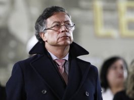 File photo from December 29, 2025, showing Colombian President Gustavo Petro in Bogotá, Colombia. EFE/Carlos Ortega/FILE