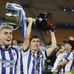 Real Sociedad won Copa del Rey Soccer title!