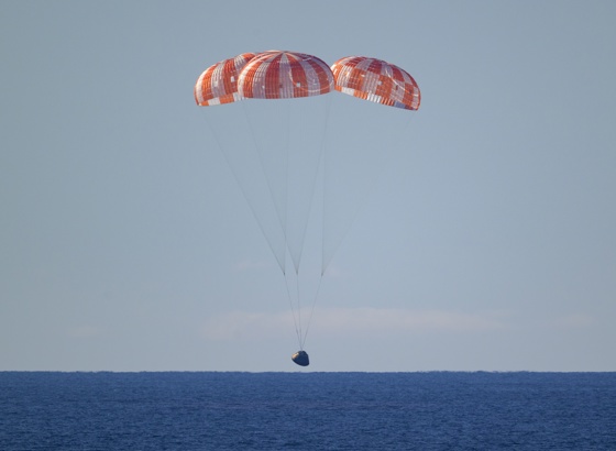 The Artemis II capsule Splashed down in California!