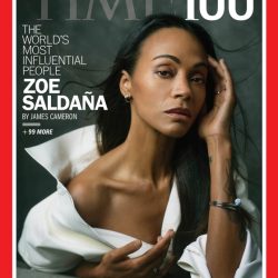 Zoe Saldaña on the Cover of Time Magazine!