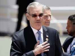 (FILE). Dominican Republic President Luis Abinader attended the inauguration of Costa Rica's new president, scientist Laura Fernández. May 07, 2026. EFE/ Jeffrey Arguedas