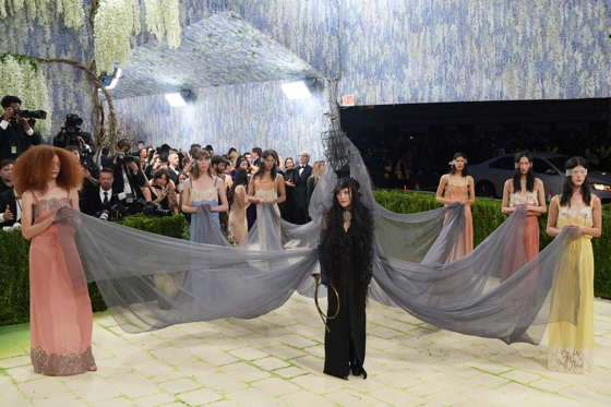 American singer Madonna poses on the white carpet at the Met Gala in New York, United States, 04 May 2026. EFE/ Octavio Guzman