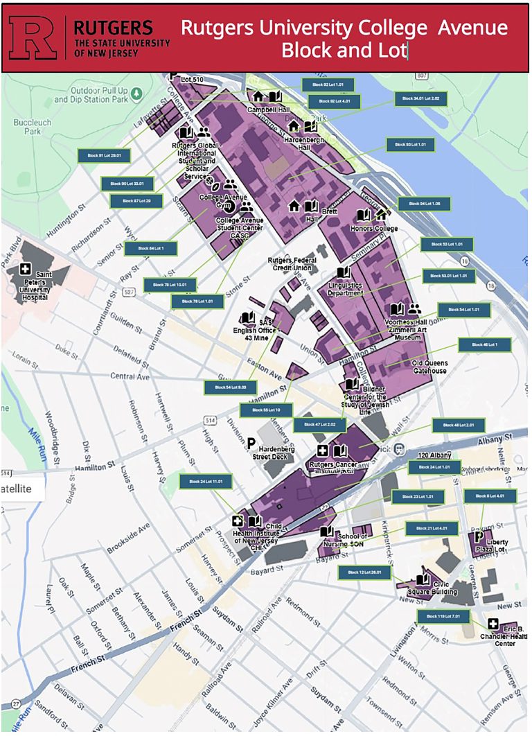 Rutgers University College Ave Campus New Brunswick – Middlesex County- NJ Notice of Renewal of NJDEP Title V Operating Permit Program Interest (PI) Number: 19085 Permit Application & Activity Number: BOP230002 EJ Project Identification Number: 34478649