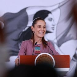Sheinbaum highlights the “joy” that Mexico projects at the World Cup.