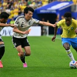 Casemiro and Martinelli torpedoes sink Japan!