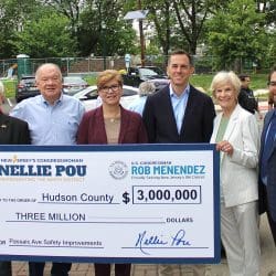 Pou and Menendez $3 million funding for Hudson County!