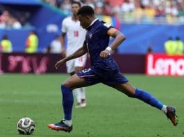 England secures 3rd place! Kylian Mbappe of France in action during the FIFA World Cup 2026 3rd place playoff match France against England, in Miami, Florida, USA, 18 July 2026. EFE/EPA/CRISTOBAL HERRERA-ULASHKEVICH
