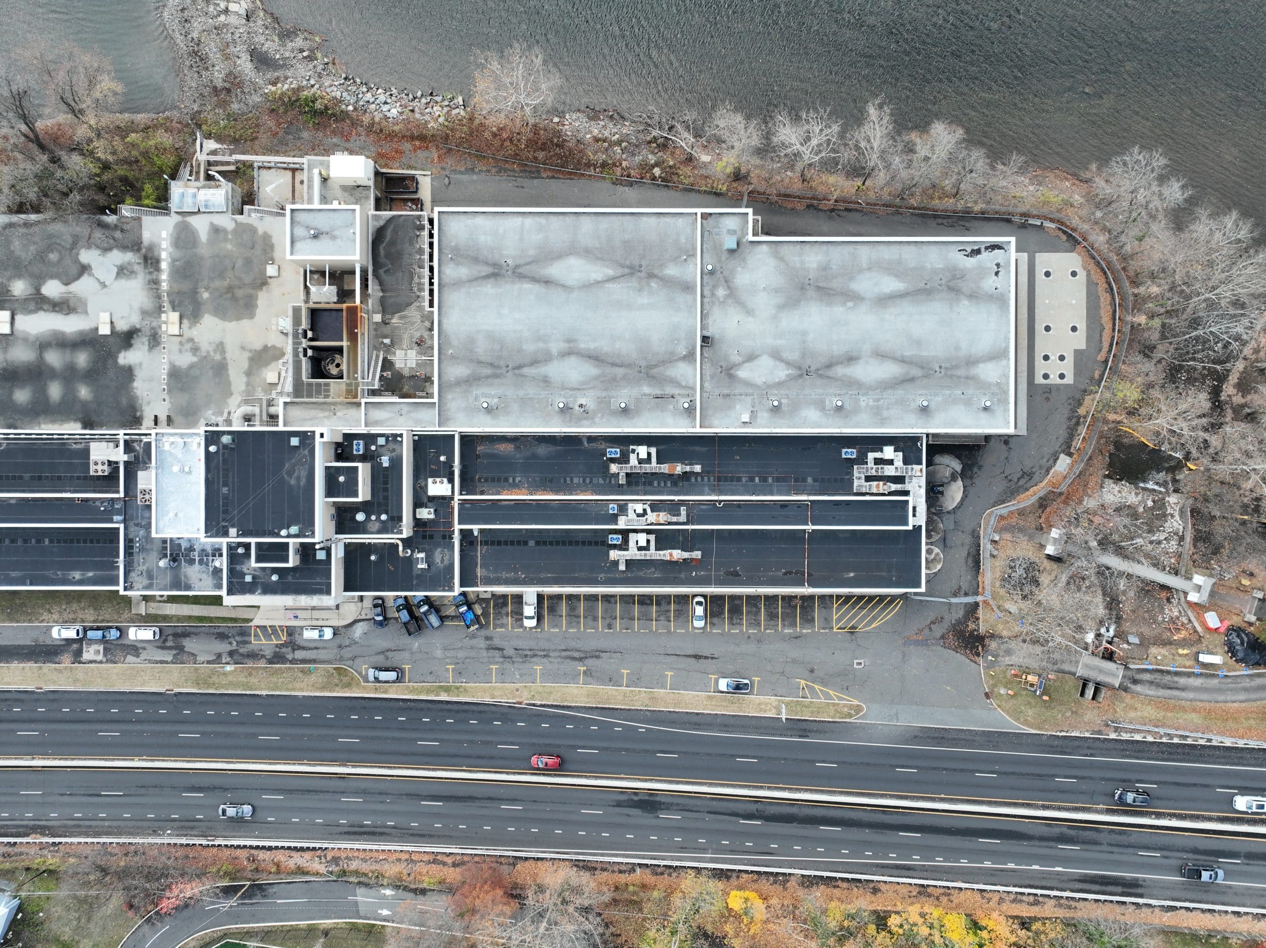 The Trenton water filtration plant seen from above. (Photo by Michael Walker – Trenton Water Works)