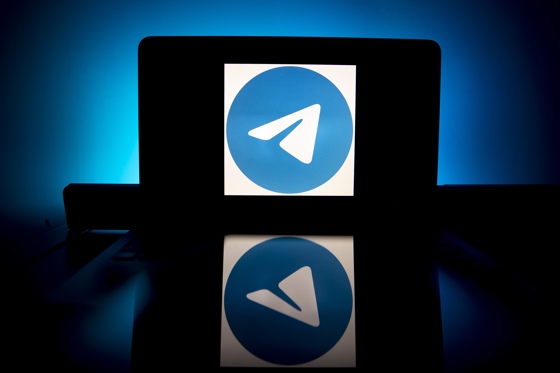 A photo illustration shows the logo of social media messaging application Telegram on a computer screen, in Paris, France, 27 January 2021. EFE-EPA/IAN LANGSDON/FILE