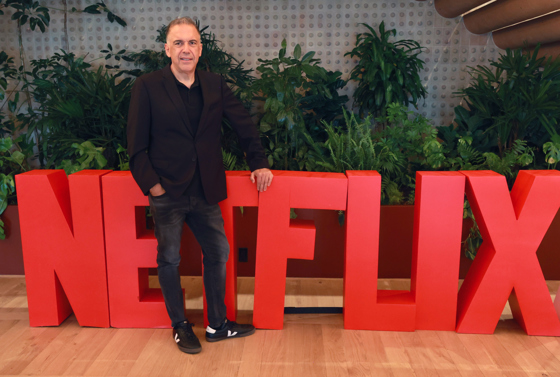 Netflix's Vice President of Content for Latin America, Francisco Ramos, poses during an interview with EFE on September 6, 2026, in Mexico City, Mexico. EFE/Mario Guzmán